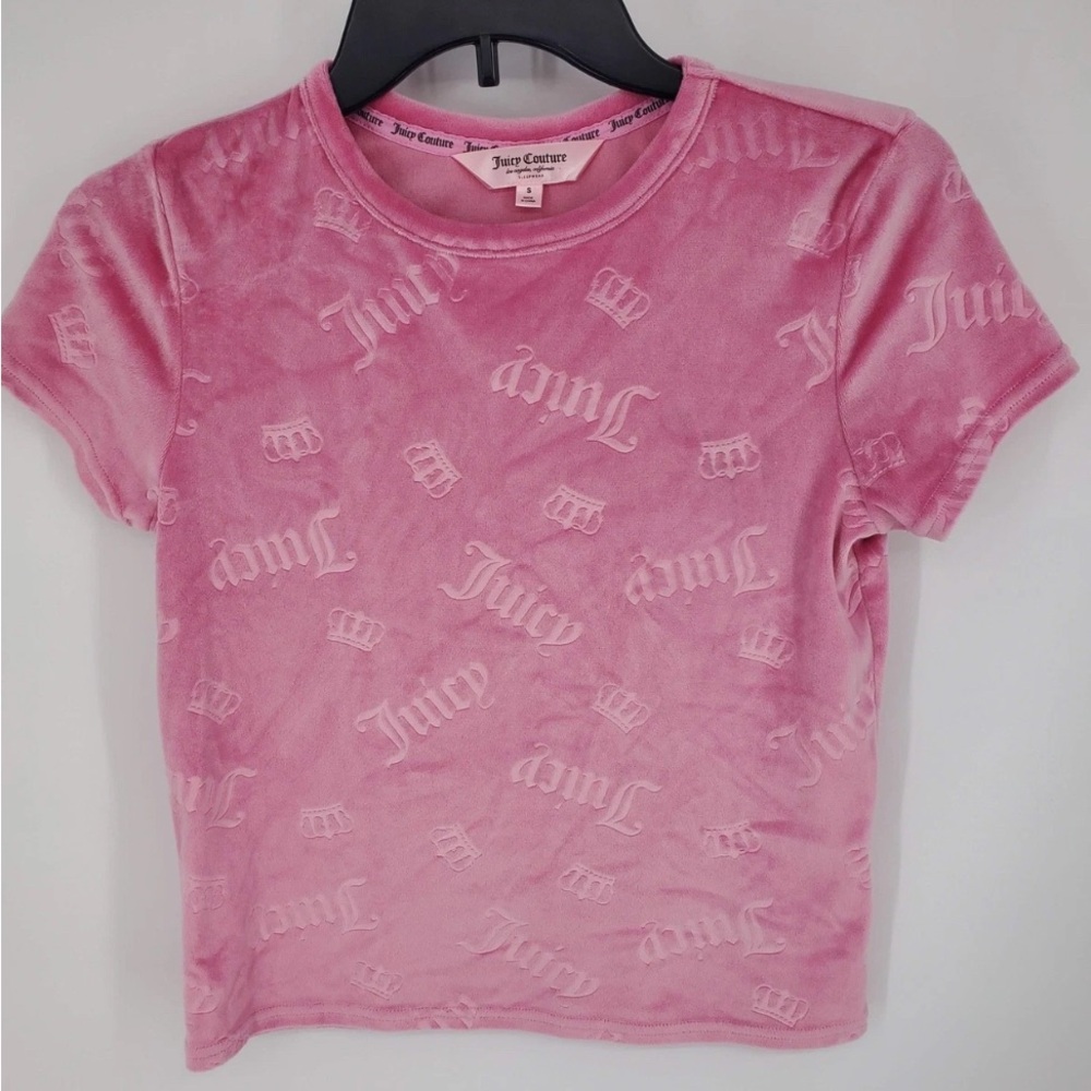 Juicy Couture Pink Monogram T-Shirt